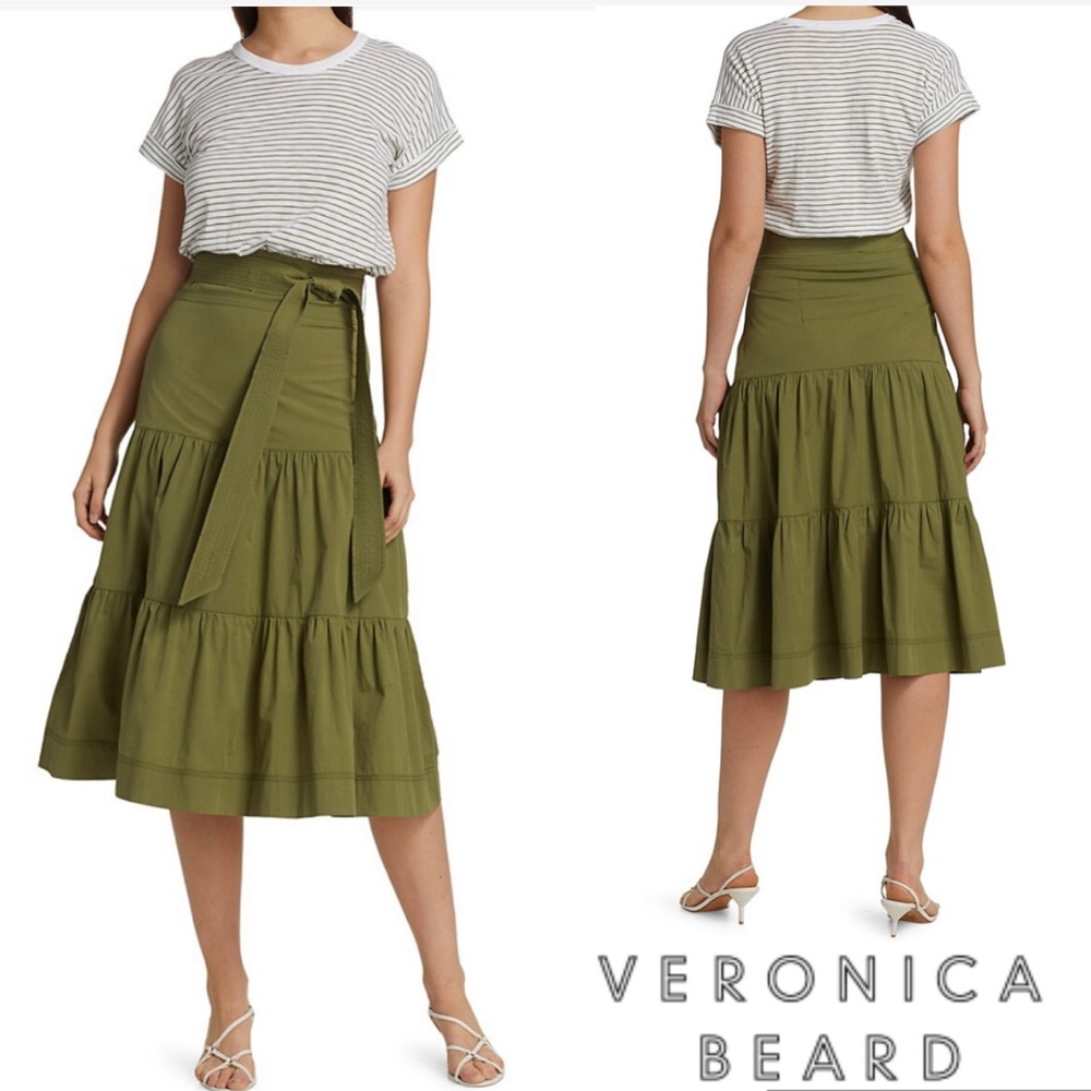 Veronica Beard Belted Trail Dress